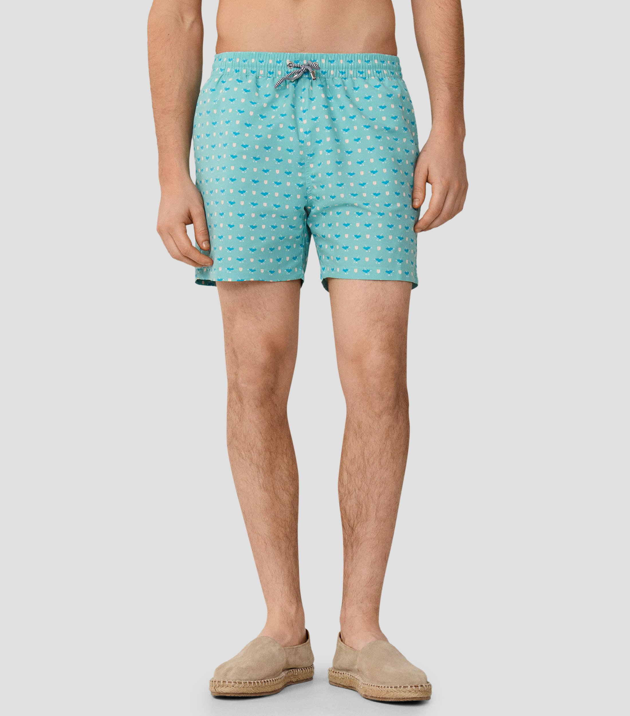 Traje estampado Hombre